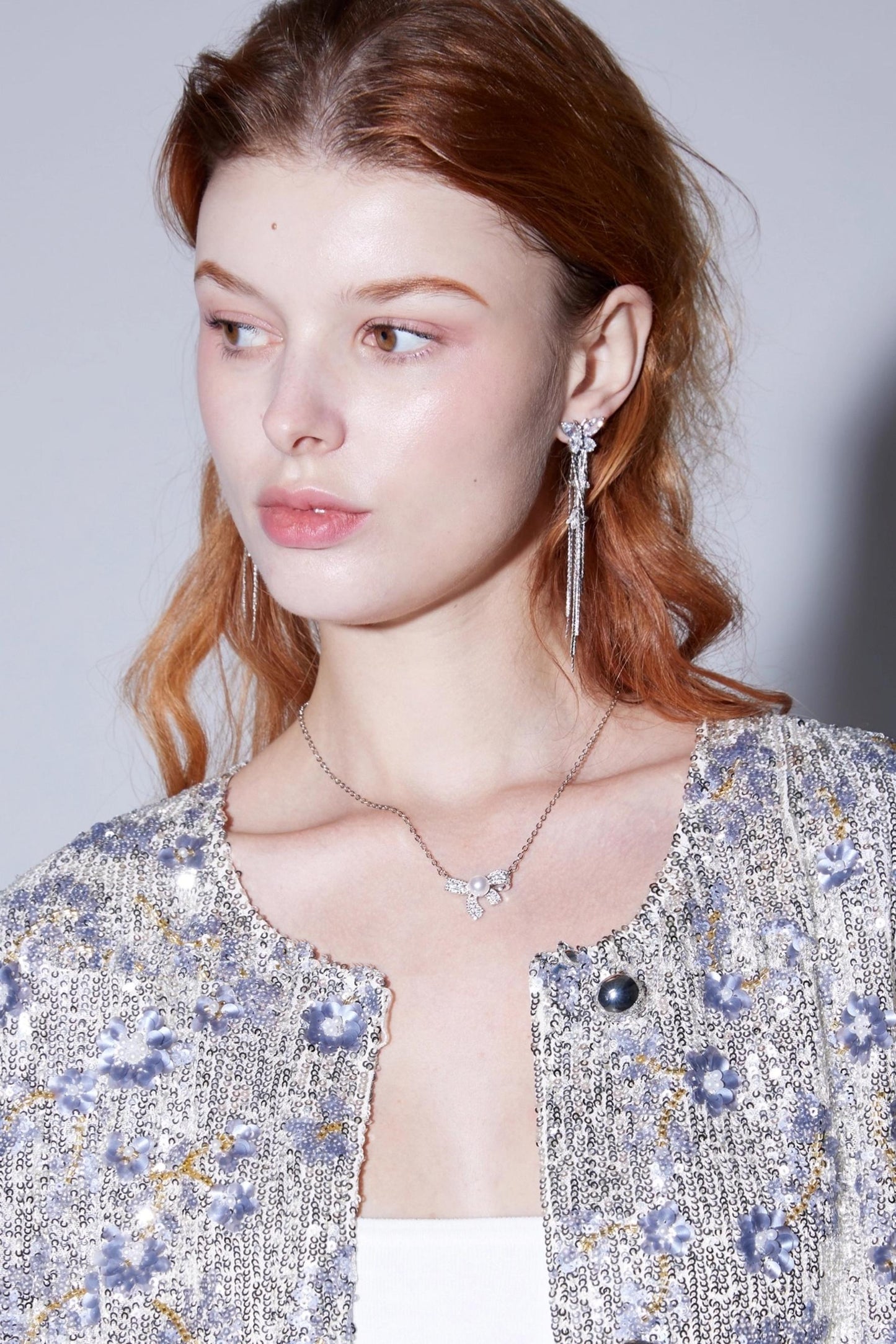 Butterfly Elf Sparkling Gemstones Earrings