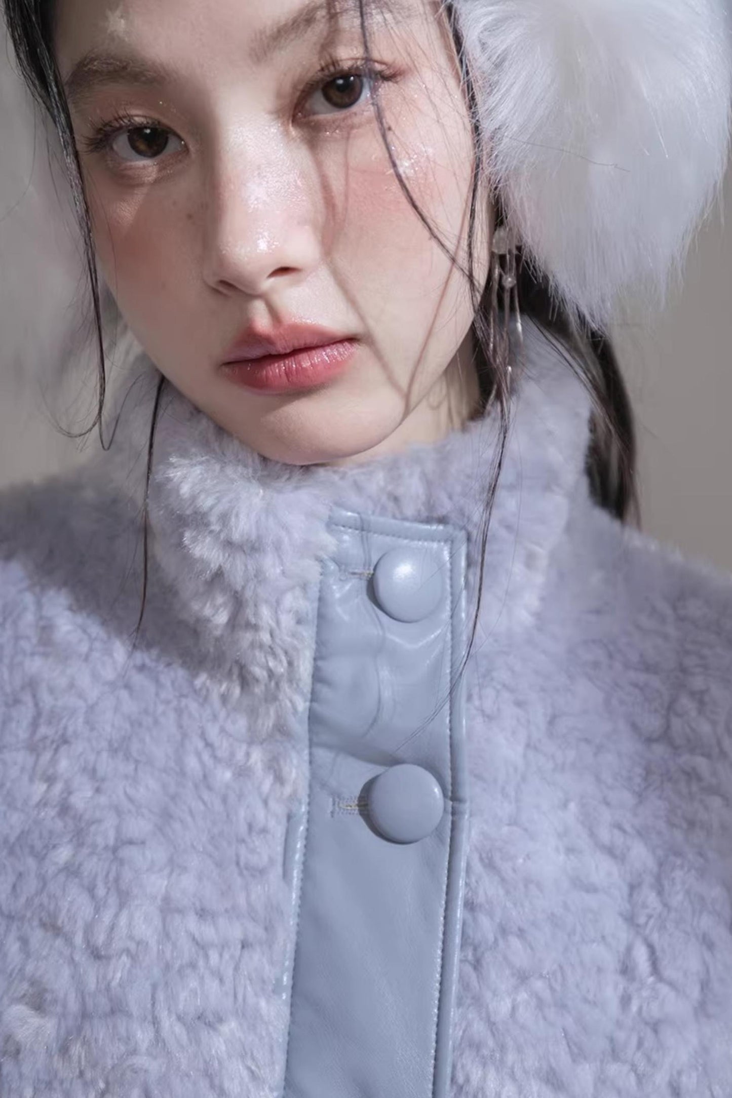 Reversible Misty Faux Fur Coat