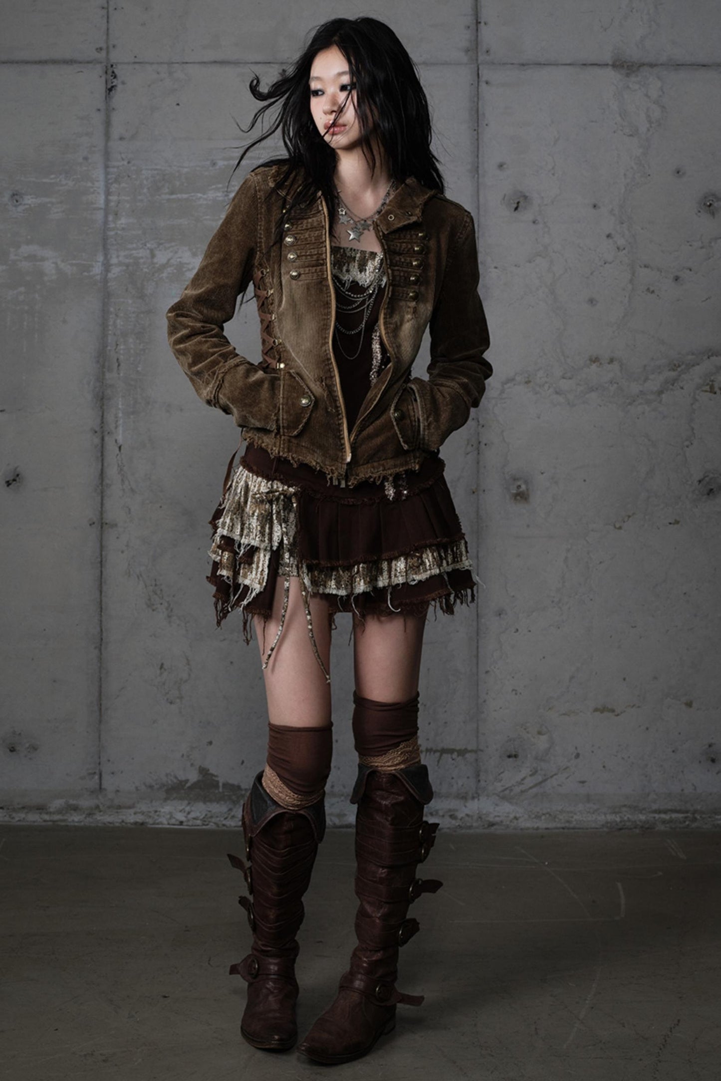 Detachable Slim Hooded Jacket