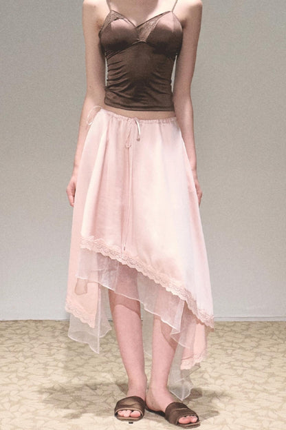 Naia Organ Acetate Skirt