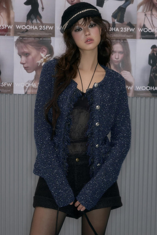 Autumn Knitted Short Coat