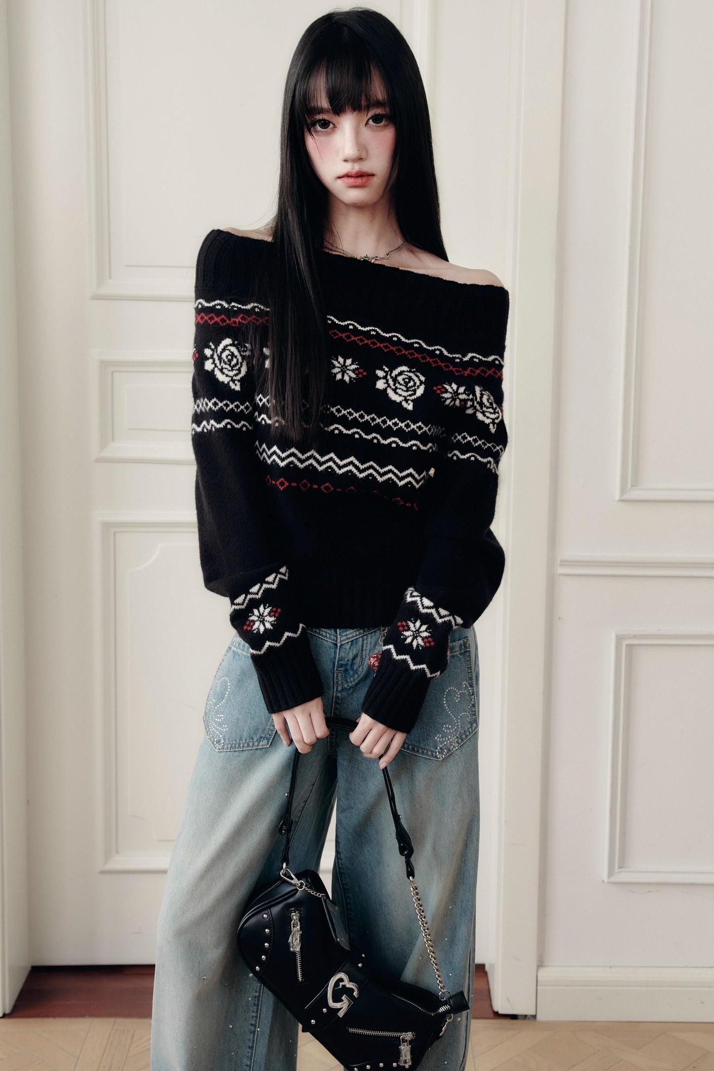Paris Rose Sweater