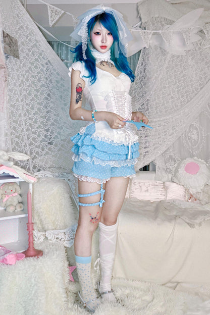 Original Two-Tone Strappy Vest Set-Up