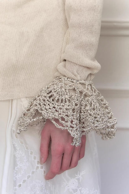 Floral Knitted Headband