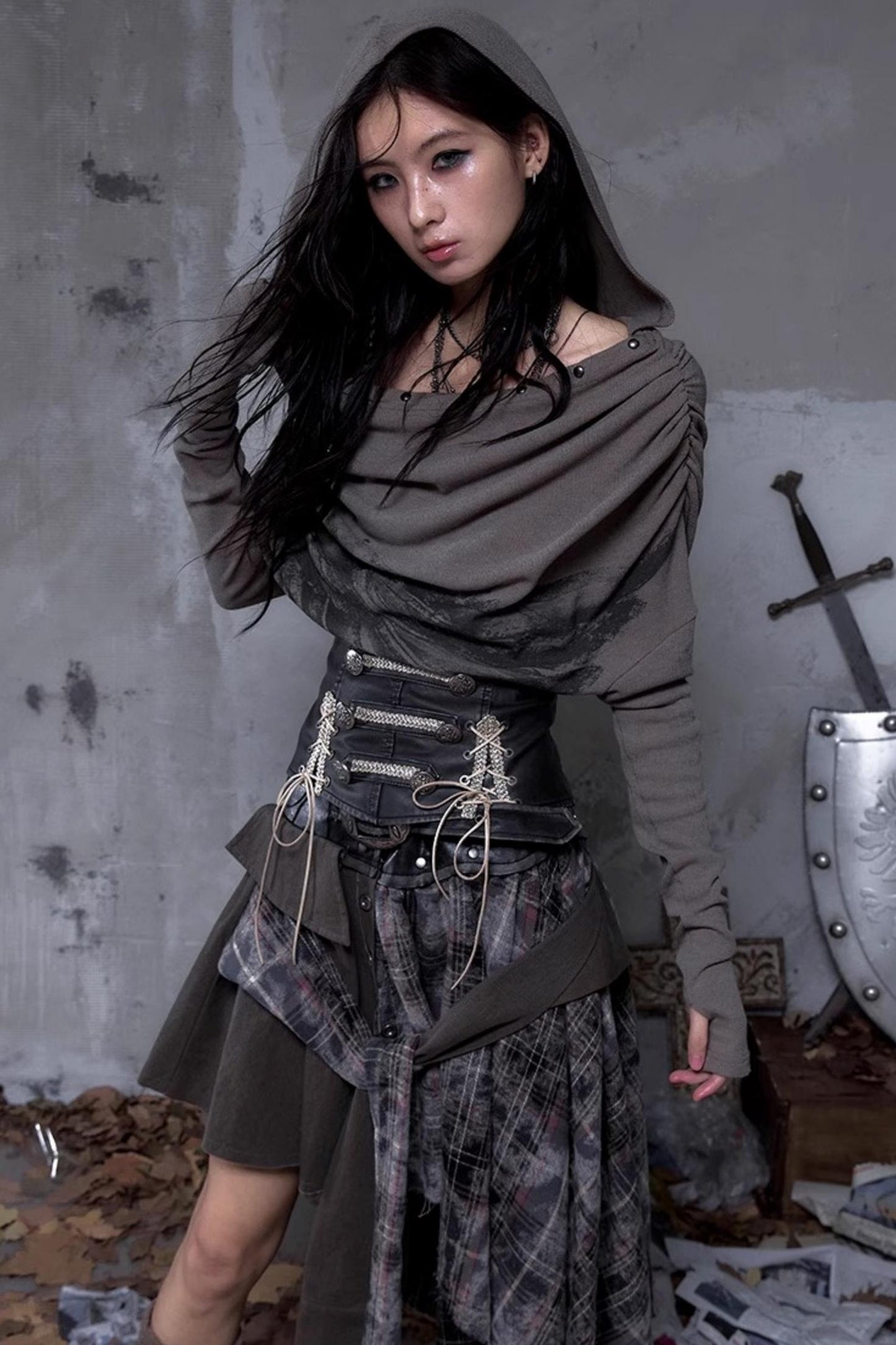 Vintage Knight Leather Waist Seal