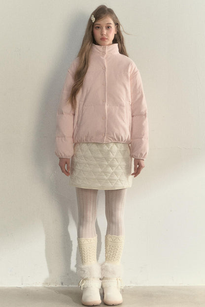 Sunset Floral Corduroy Jacket Set-Up