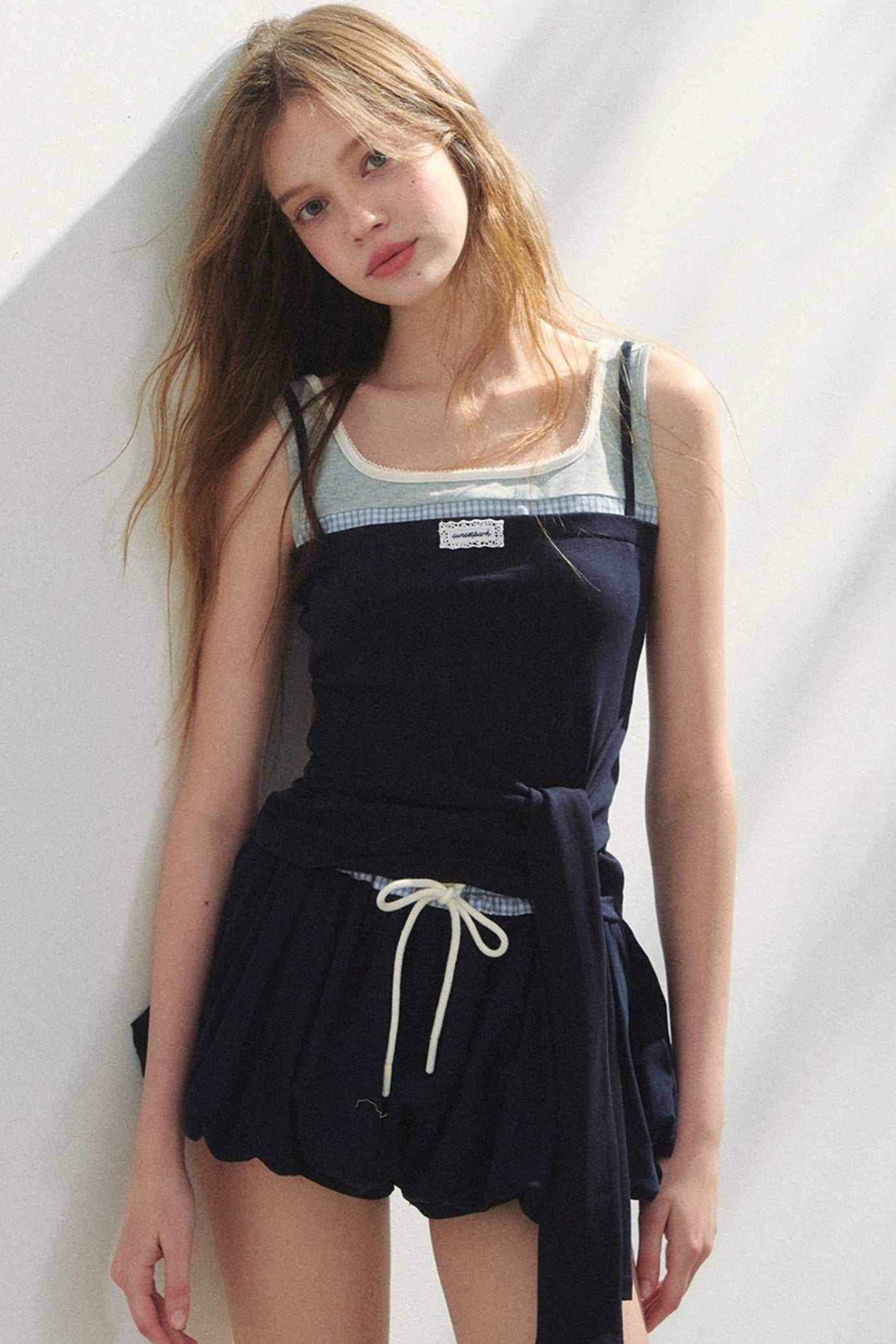 Retro Multicolor Layered Vest