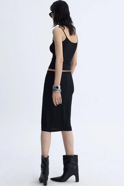 Cool Lace Bow Three-Piece Set-Up