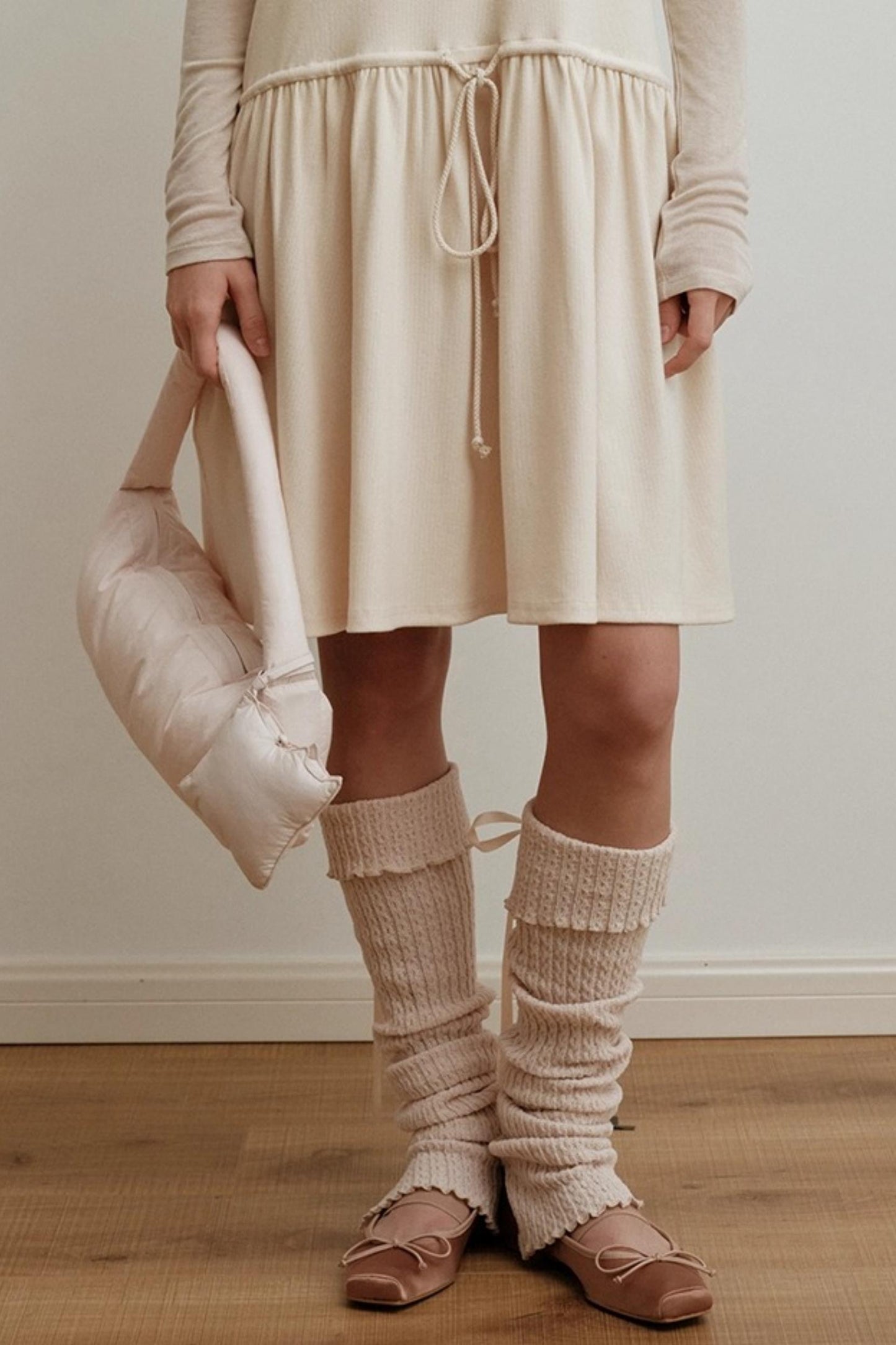 Chenille Lace-Up Sock Covers