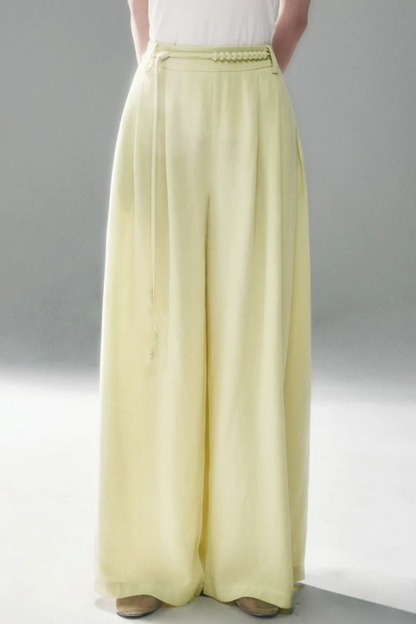 Breathable Linen Blend Pants