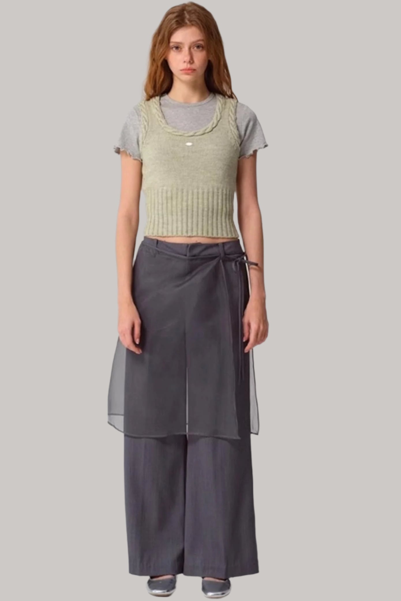 Charming Parisian Knit Undershirt