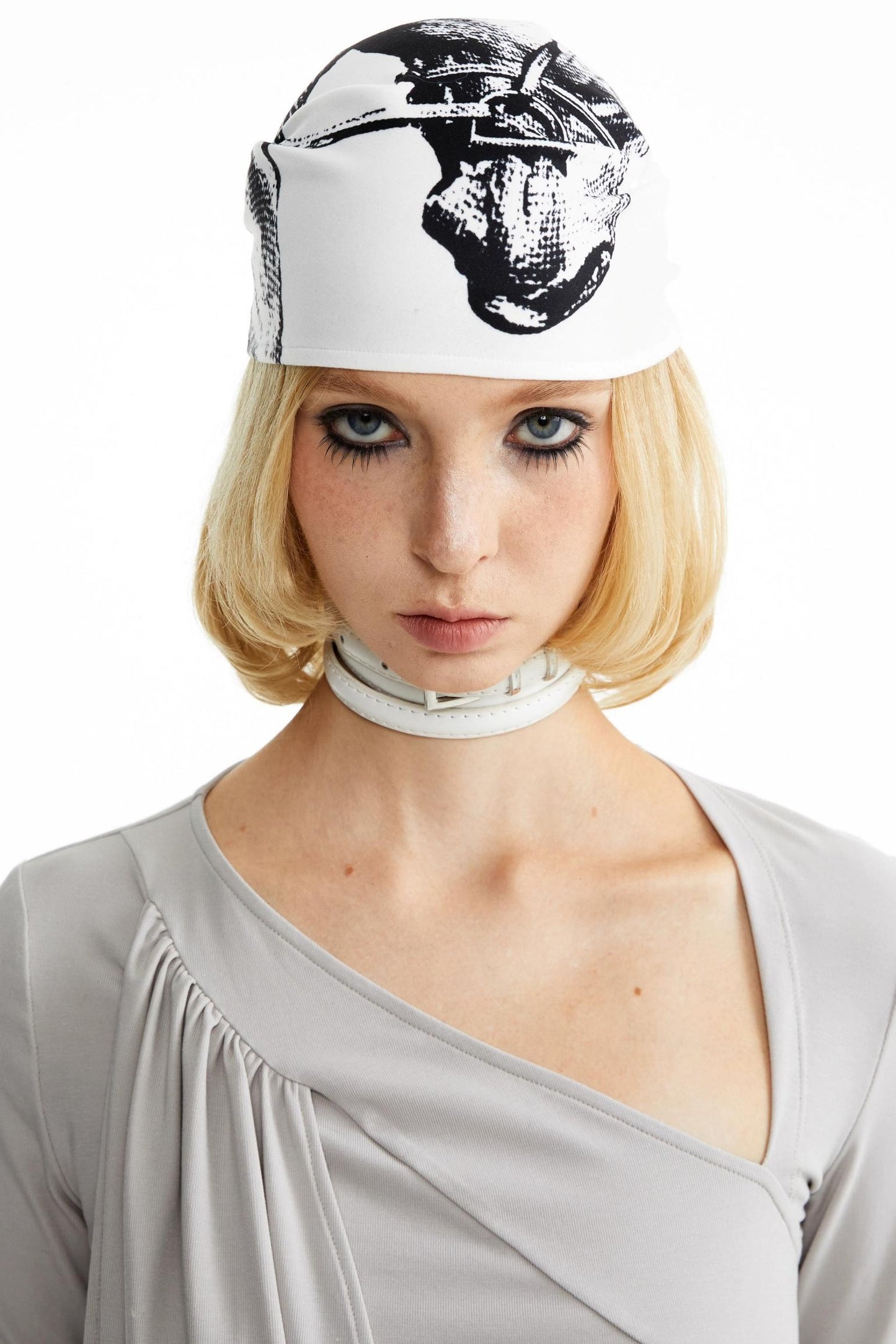 Multicolor Knitted Bandana