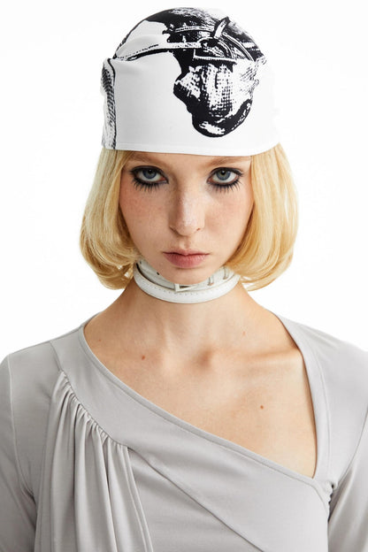 Multicolor Knitted Bandana