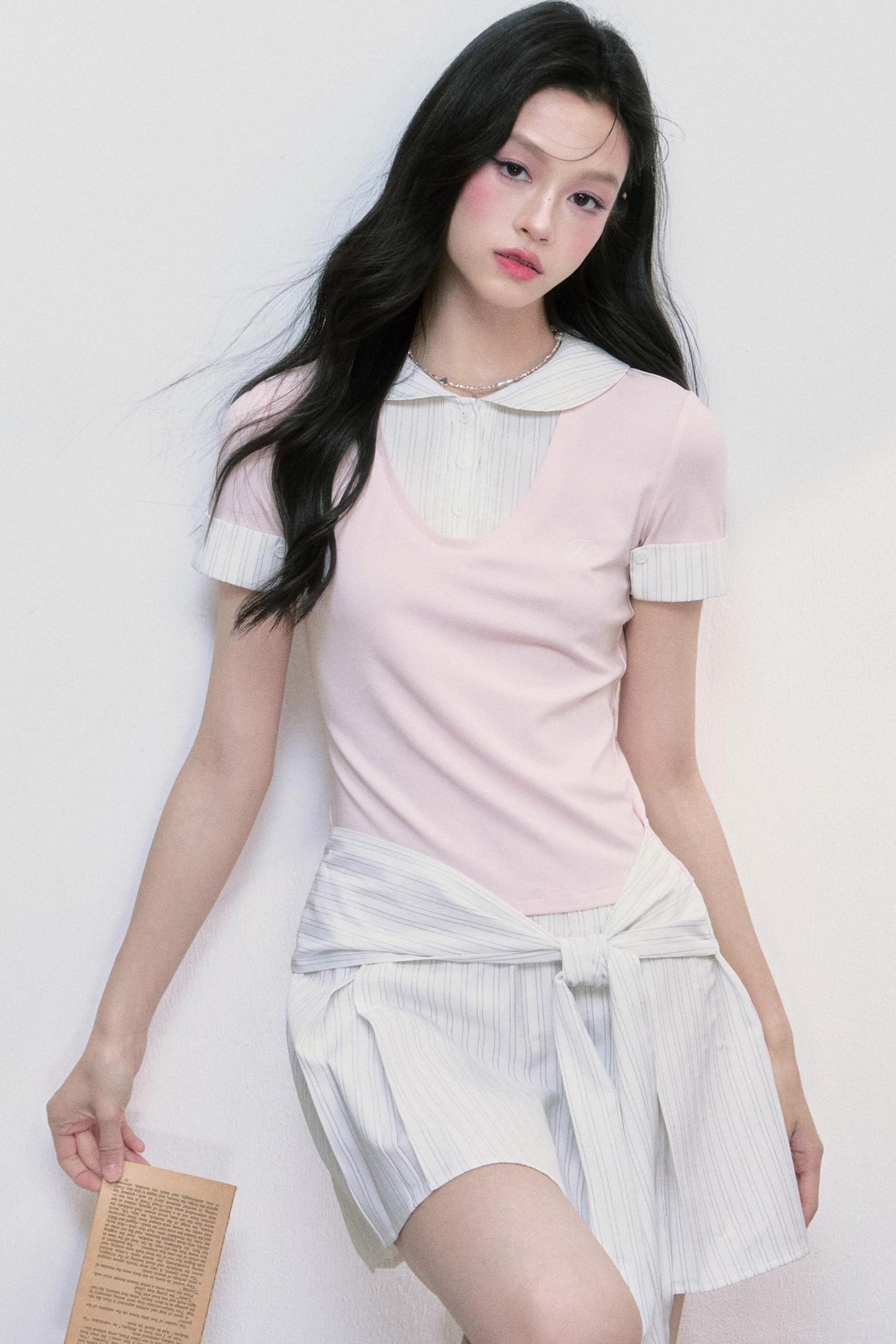 Chic Lycra Two-Piece Dress