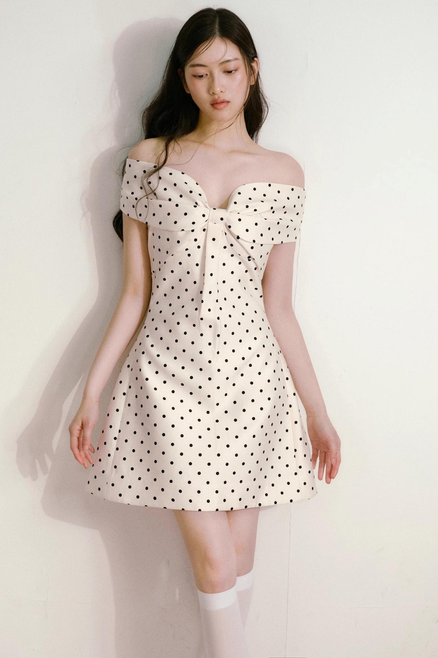 Polka Dot Bow Dress