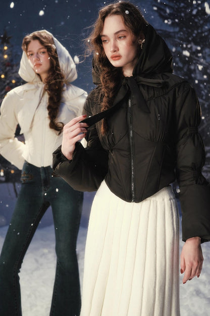 French-Style Design Winter Jacket
