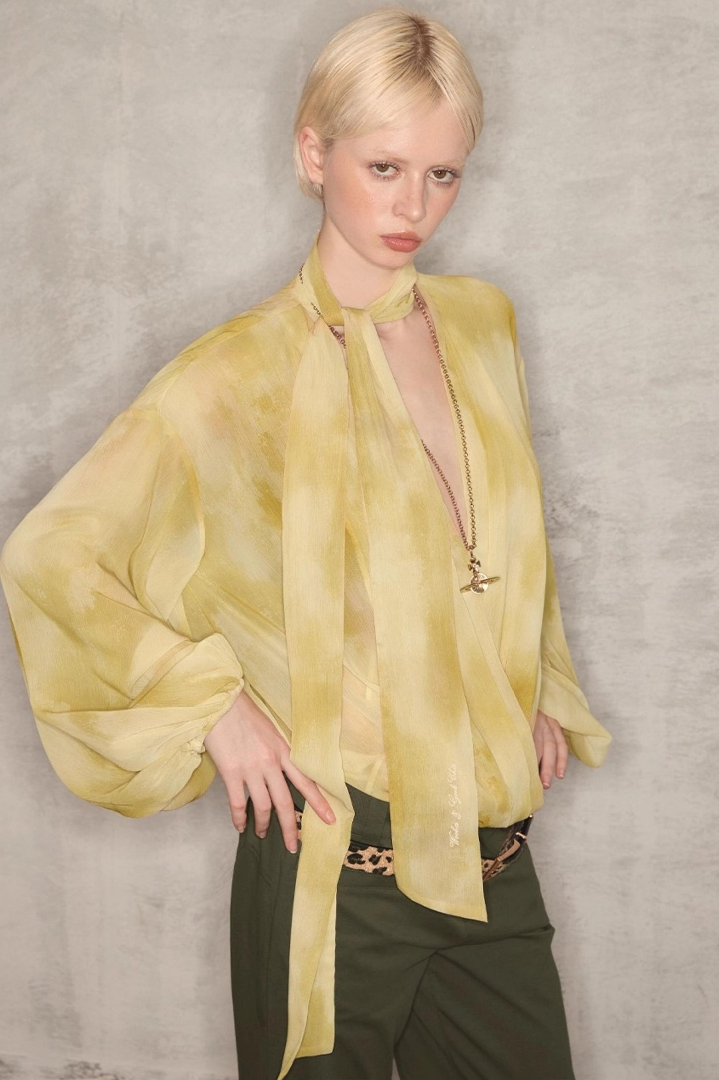 New Romantic Sheer Shirt