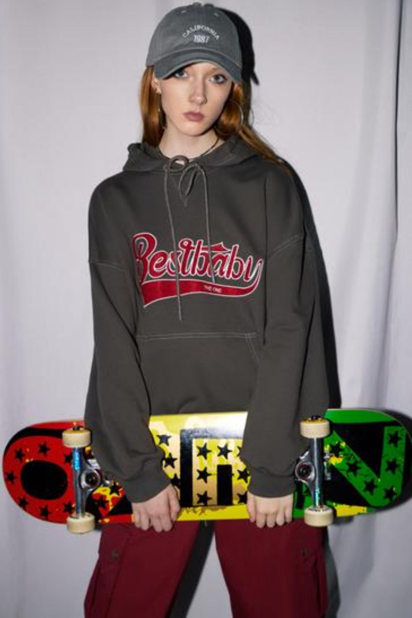 Vintage Mix Letter Sweater