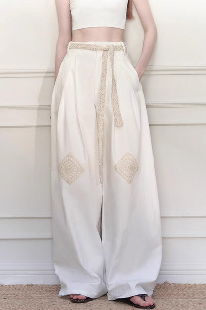 Garden Crochet Pants