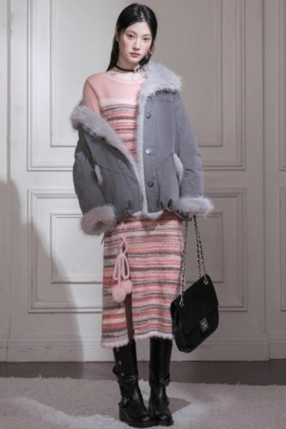 Emotional Dopamine Knit Dress