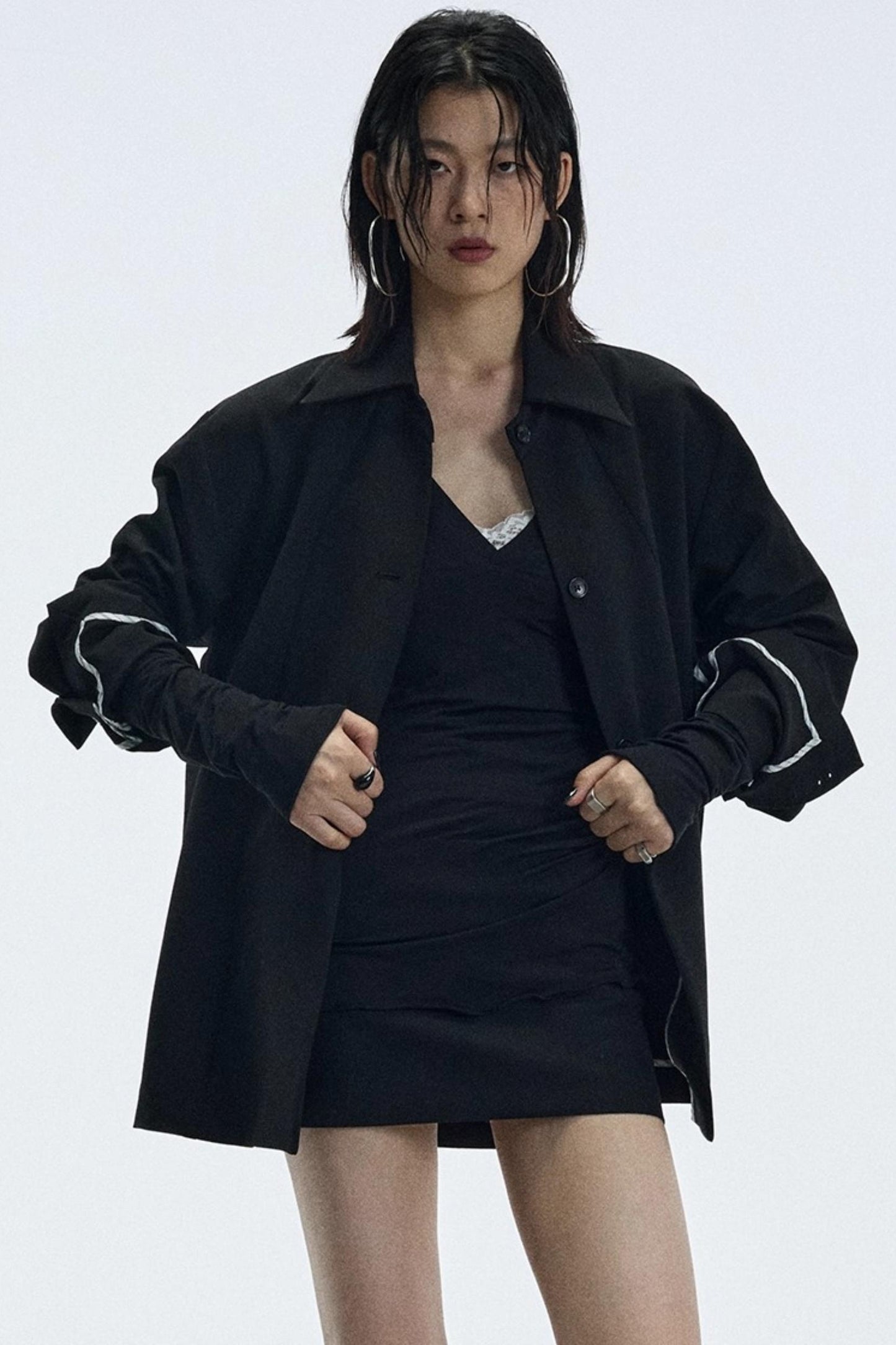 Black Silhouette Jacket