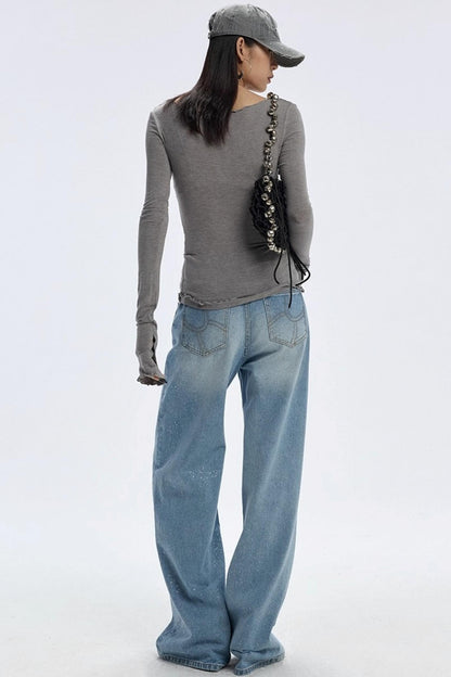 Fungus Edge Long-Sleeved Top