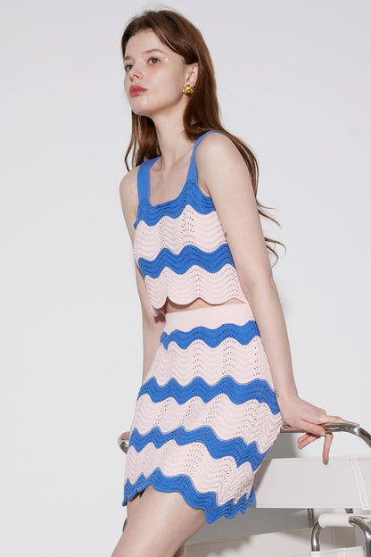 Summer Wave Knit Set-Up