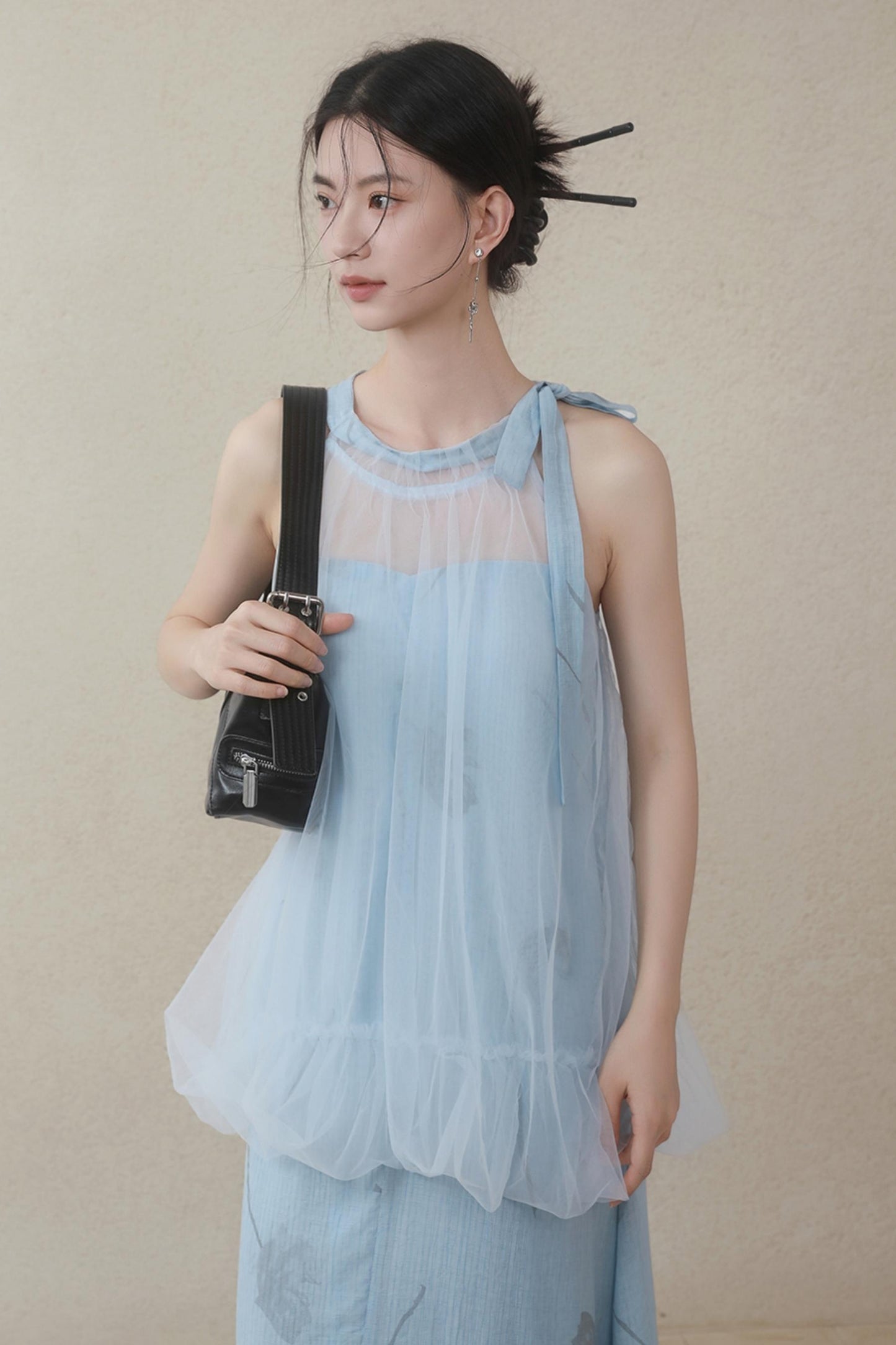 Summer Cloud Mesh Dress