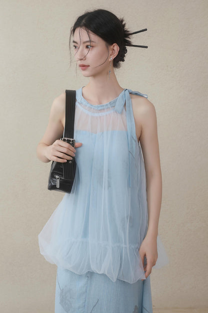 Summer Cloud Mesh Dress