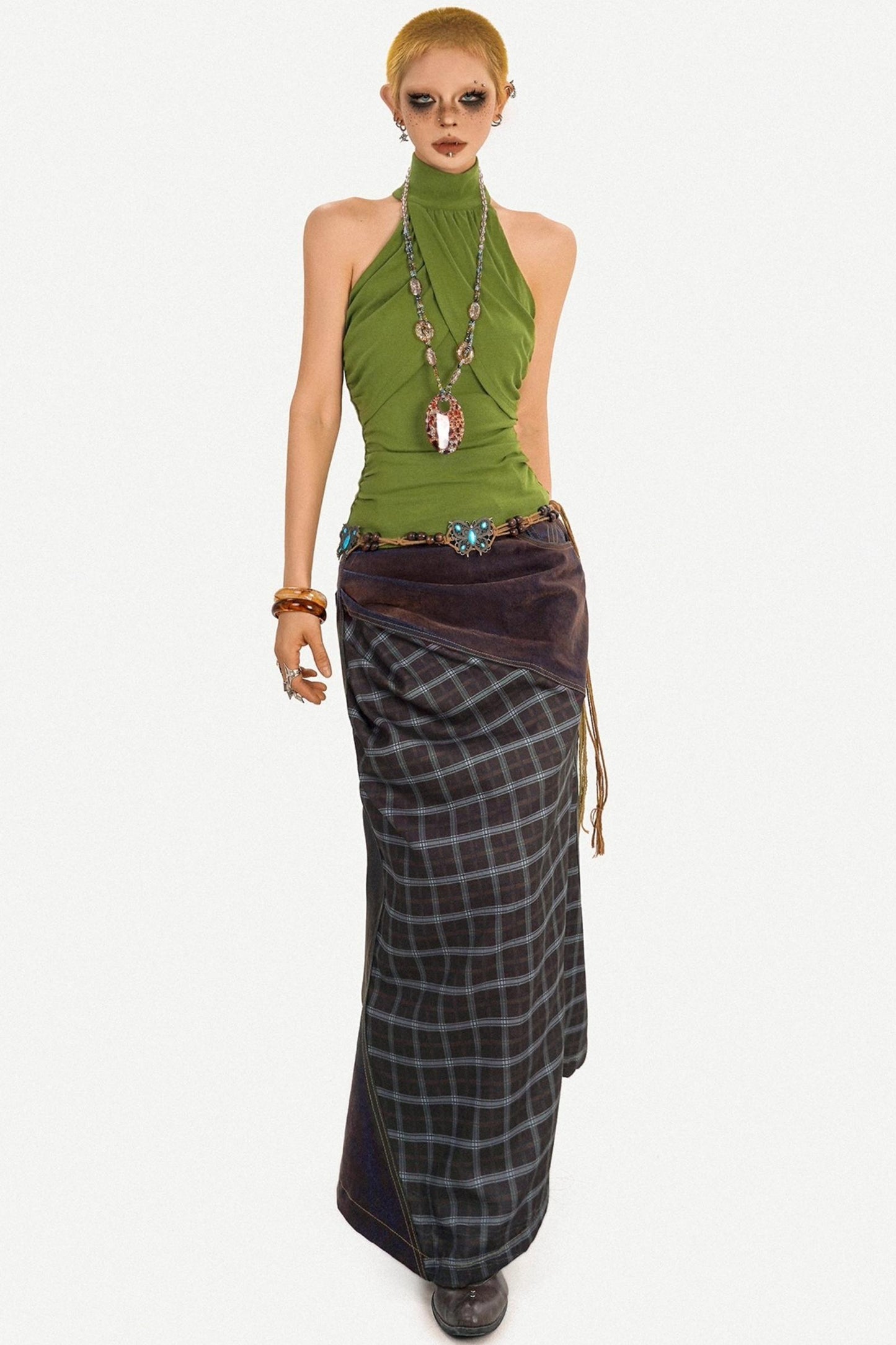 French Girl Halterneck Vest