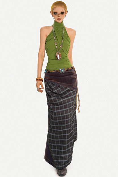 French Girl Halterneck Vest