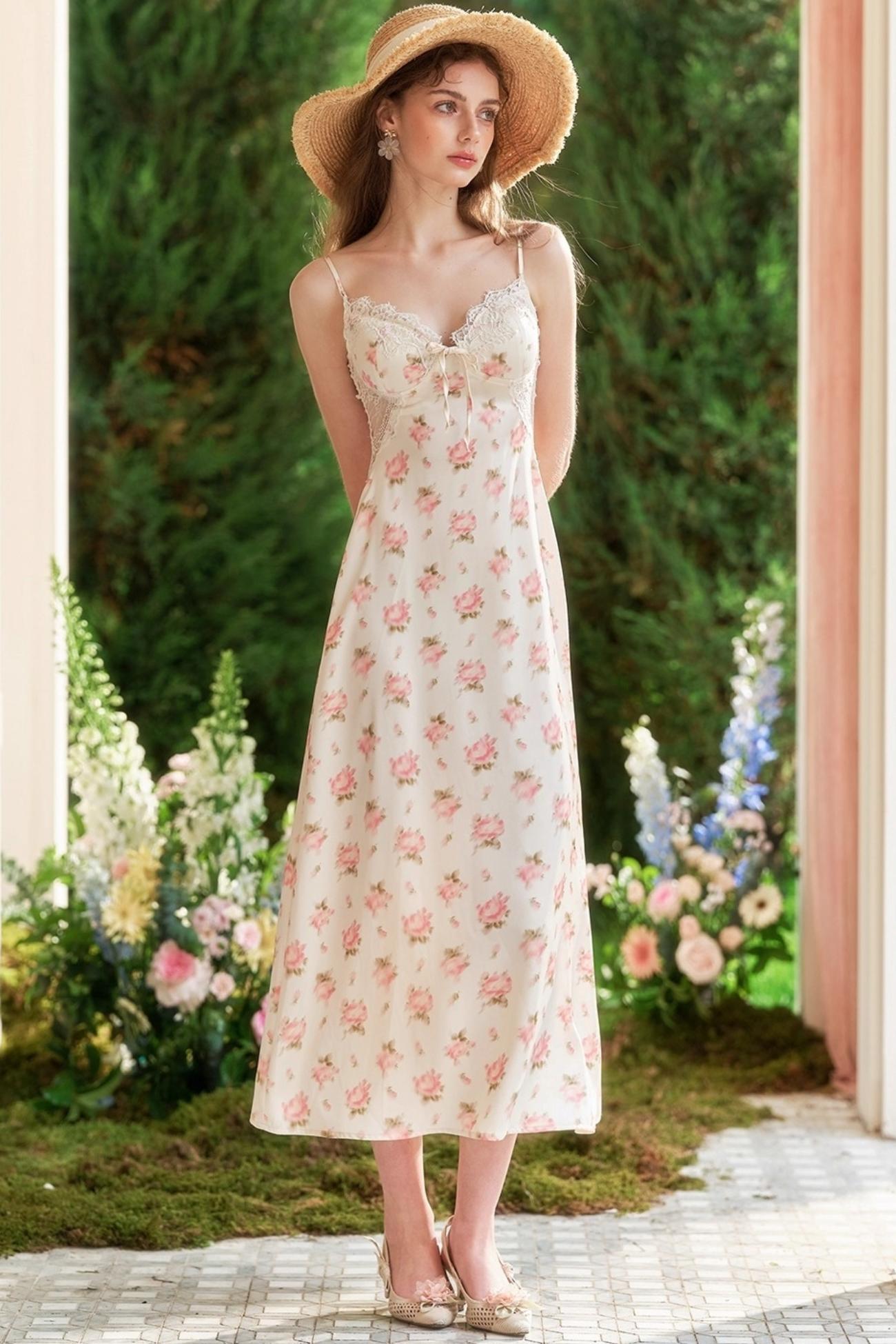 Resort Holiday Maxi Dress Cardigan Set-Up