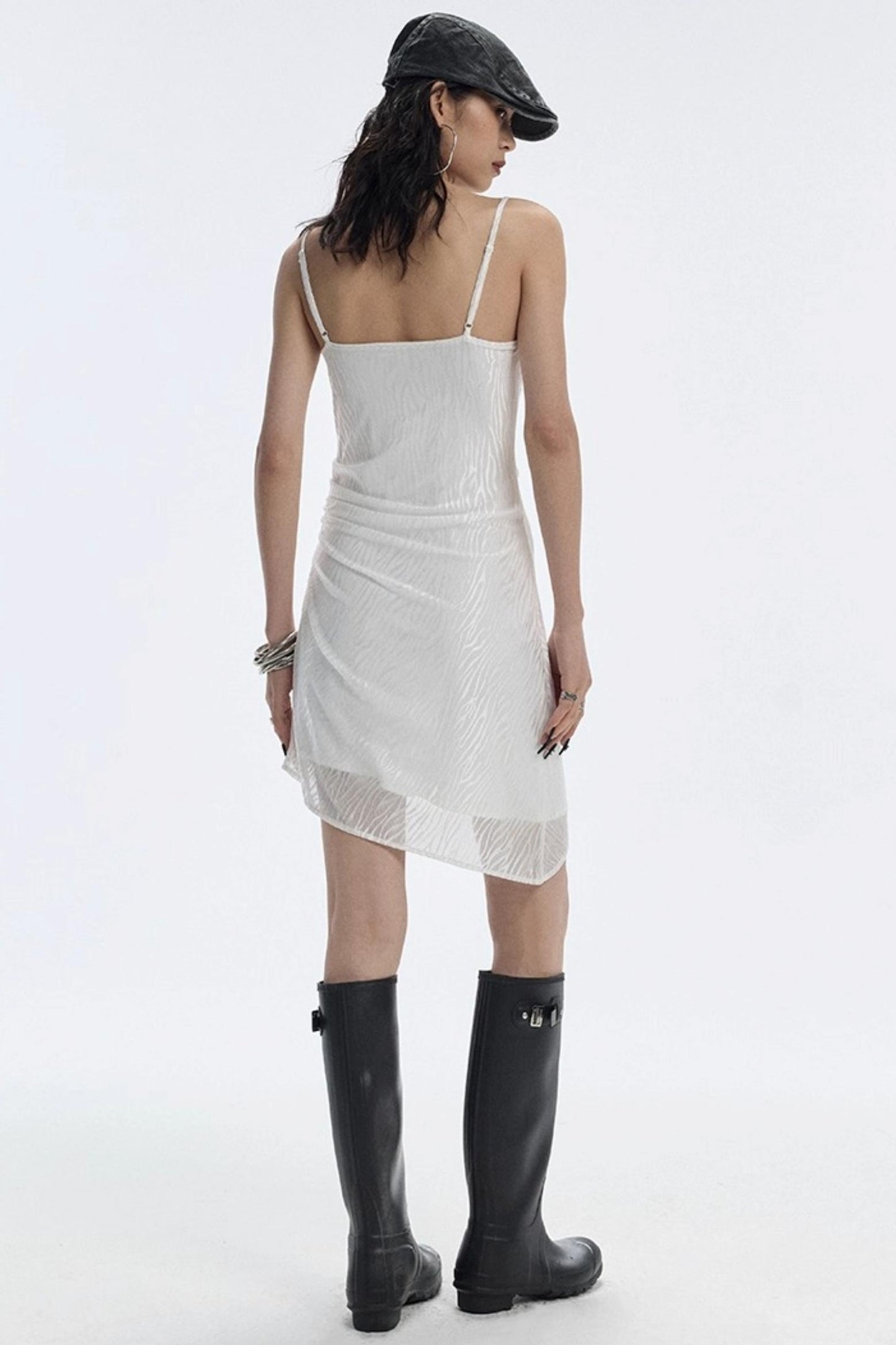 Sparkling Zebra Swing Dress