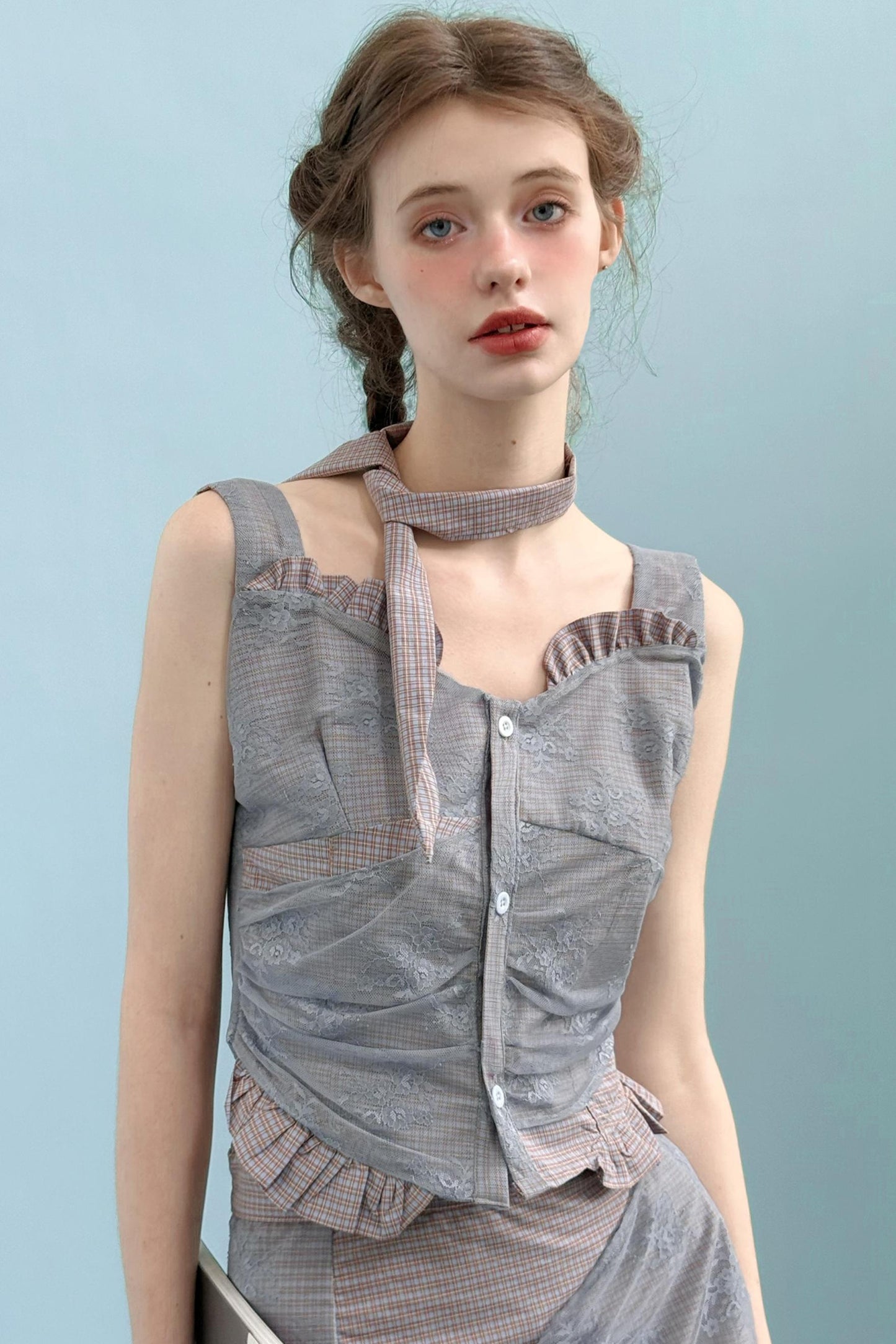 Sweet Camisole Skirt Set-Up