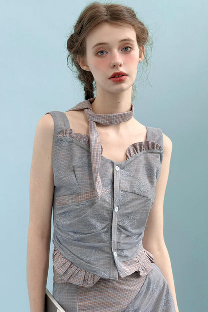 Sweet Camisole Skirt Set-Up