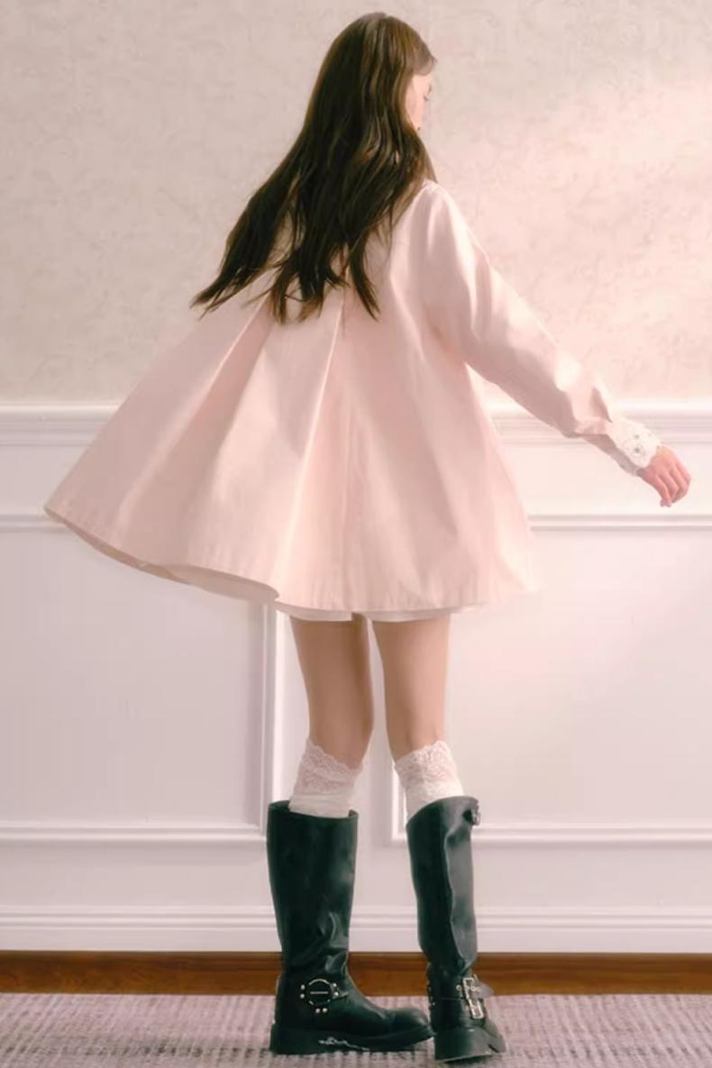 Pink Diamond Swing Coat