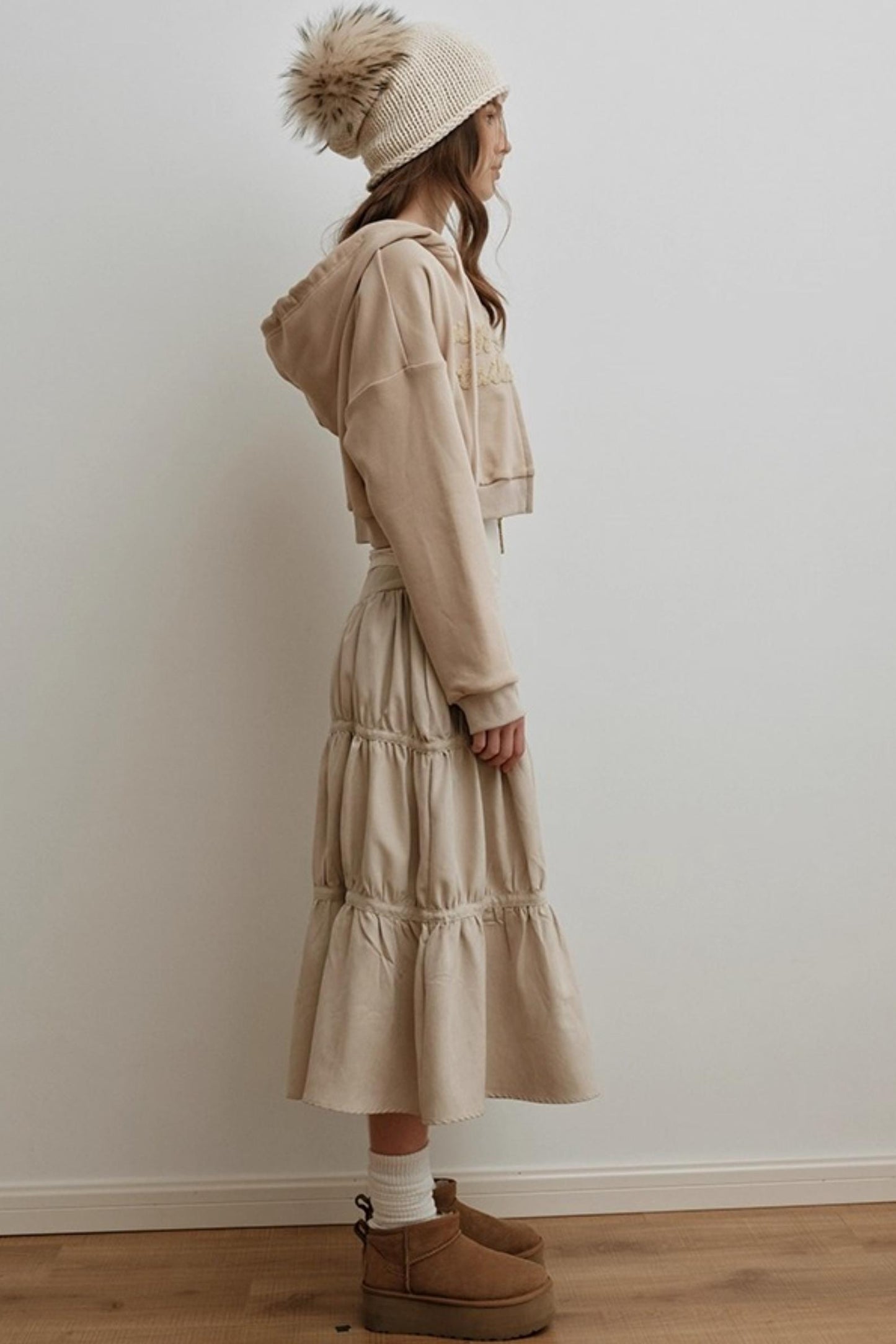 Heavy-Duty Embroidered Hooded Jacket