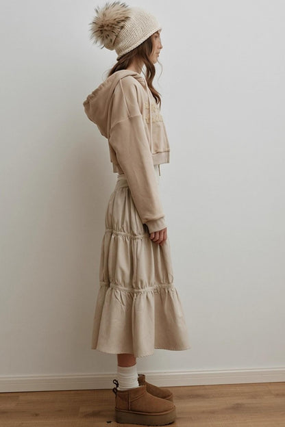 Heavy-Duty Embroidered Hooded Jacket