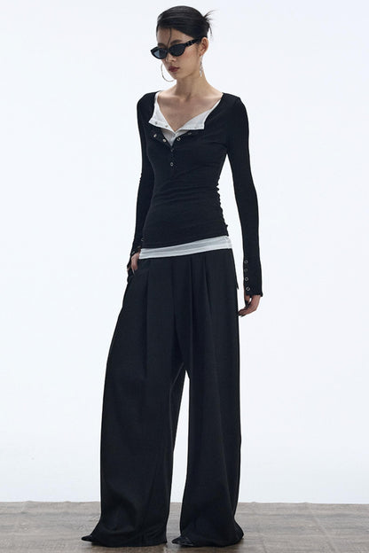 Winter Wide-Leg Trousers
