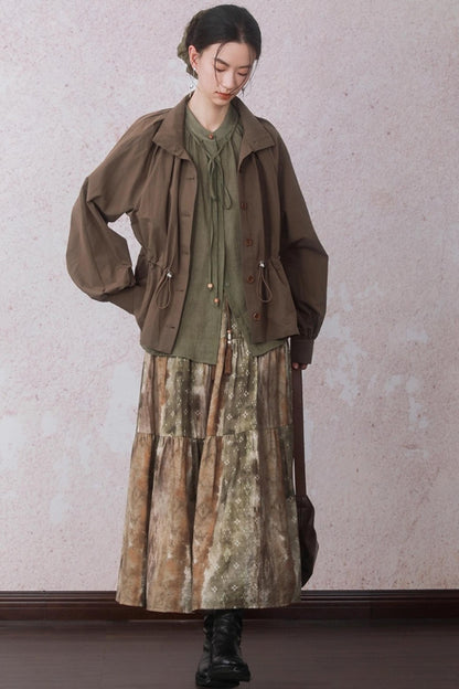 Casual Small Trench Jacket