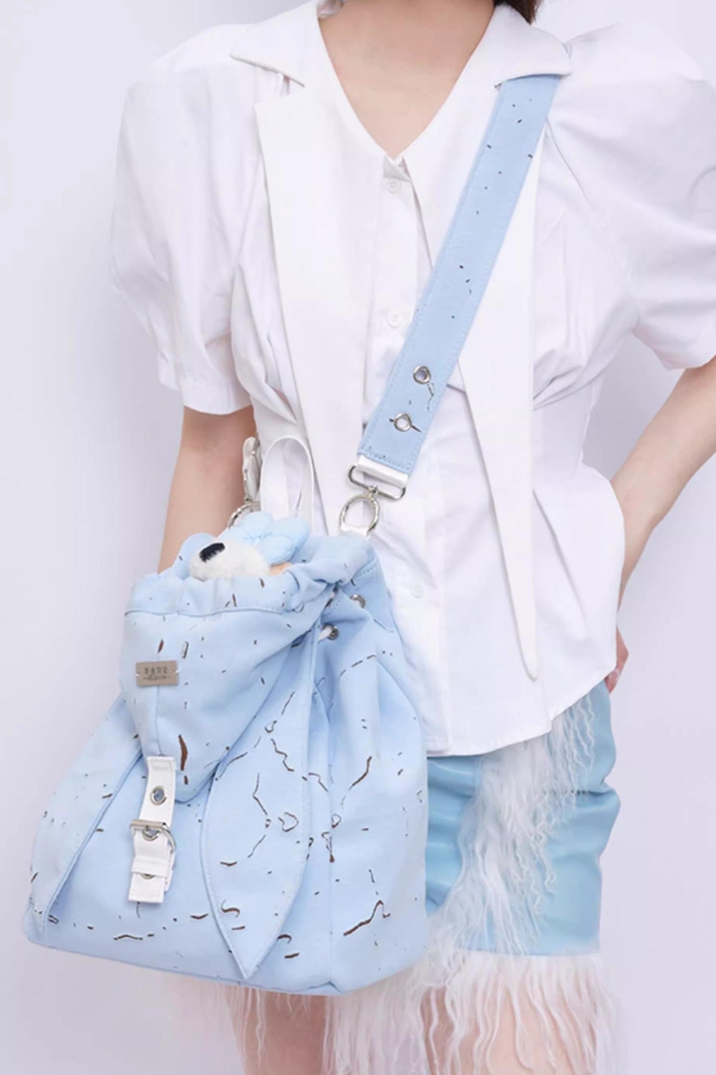 Spring Bunny Crossbody Bag