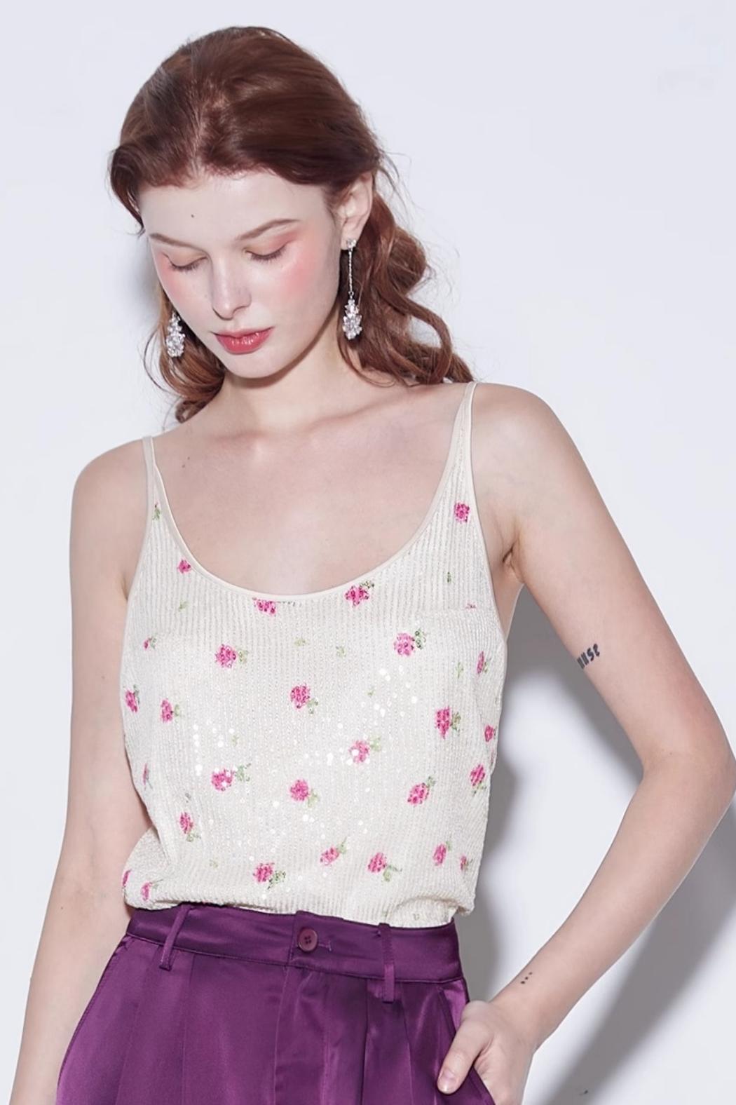 Summer Sparkle Halter Top