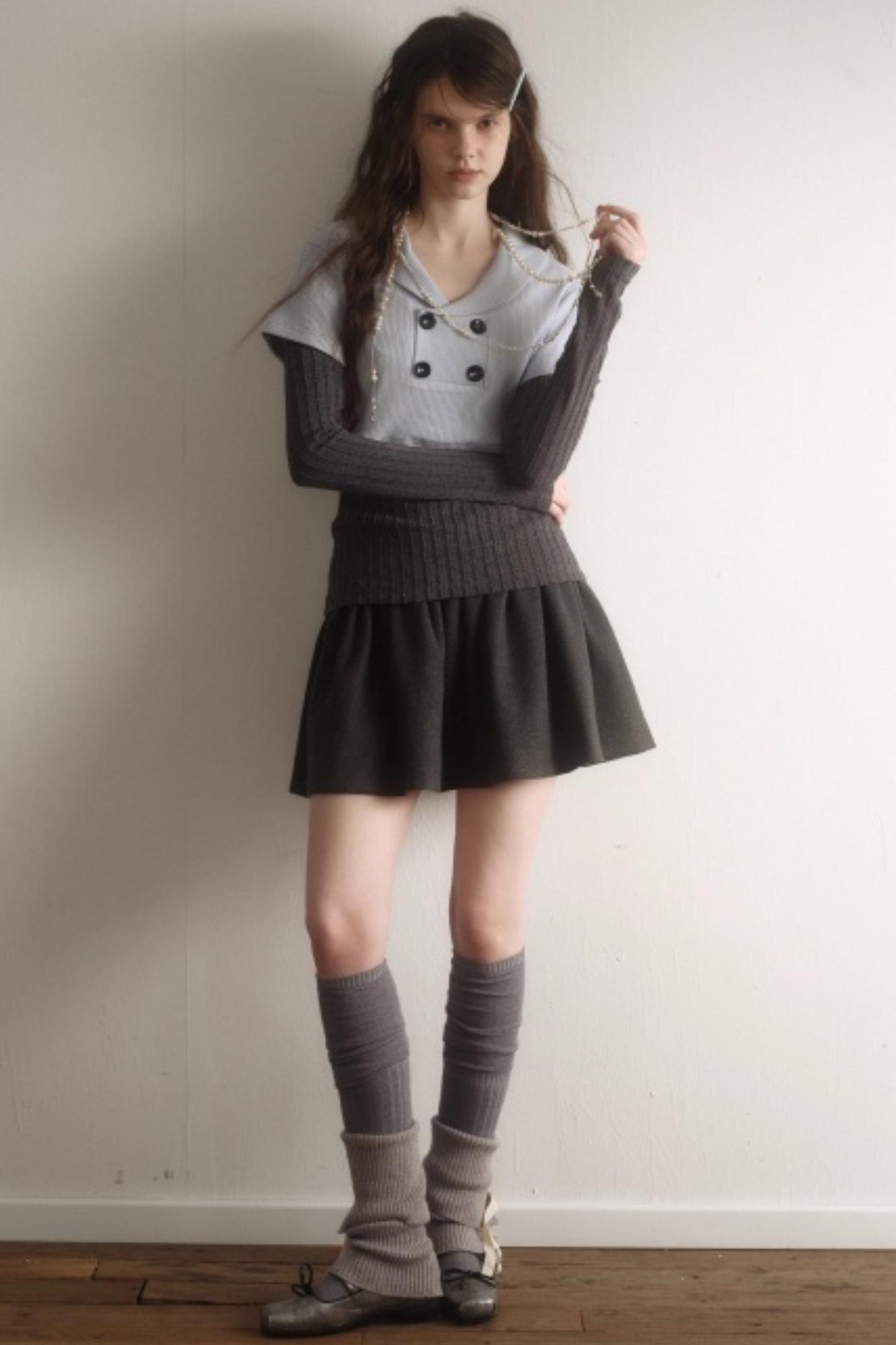 Vintage Sailor Knit Top