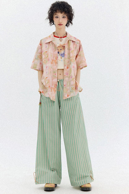 Holiday Stripes Pants