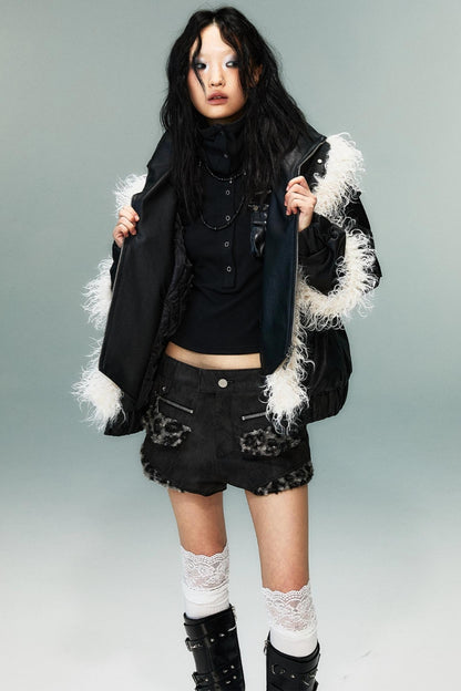 Autumn Vintage Punk Short Coat