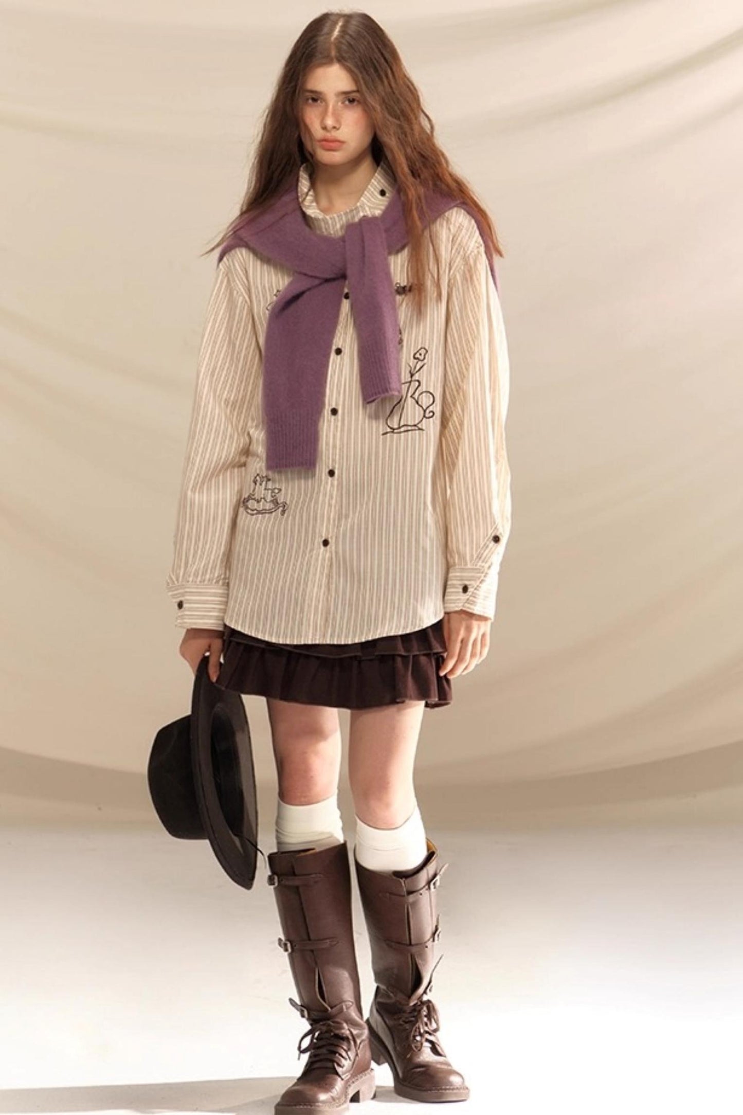 Vintage Pin Striped Shirt