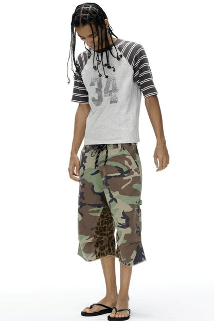 Retro Stripe Raglan T-Shirt