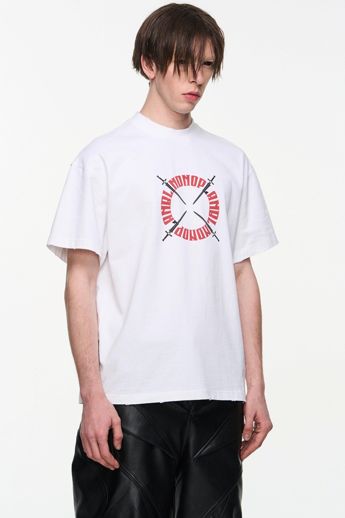 Washed Houken Loose Tee