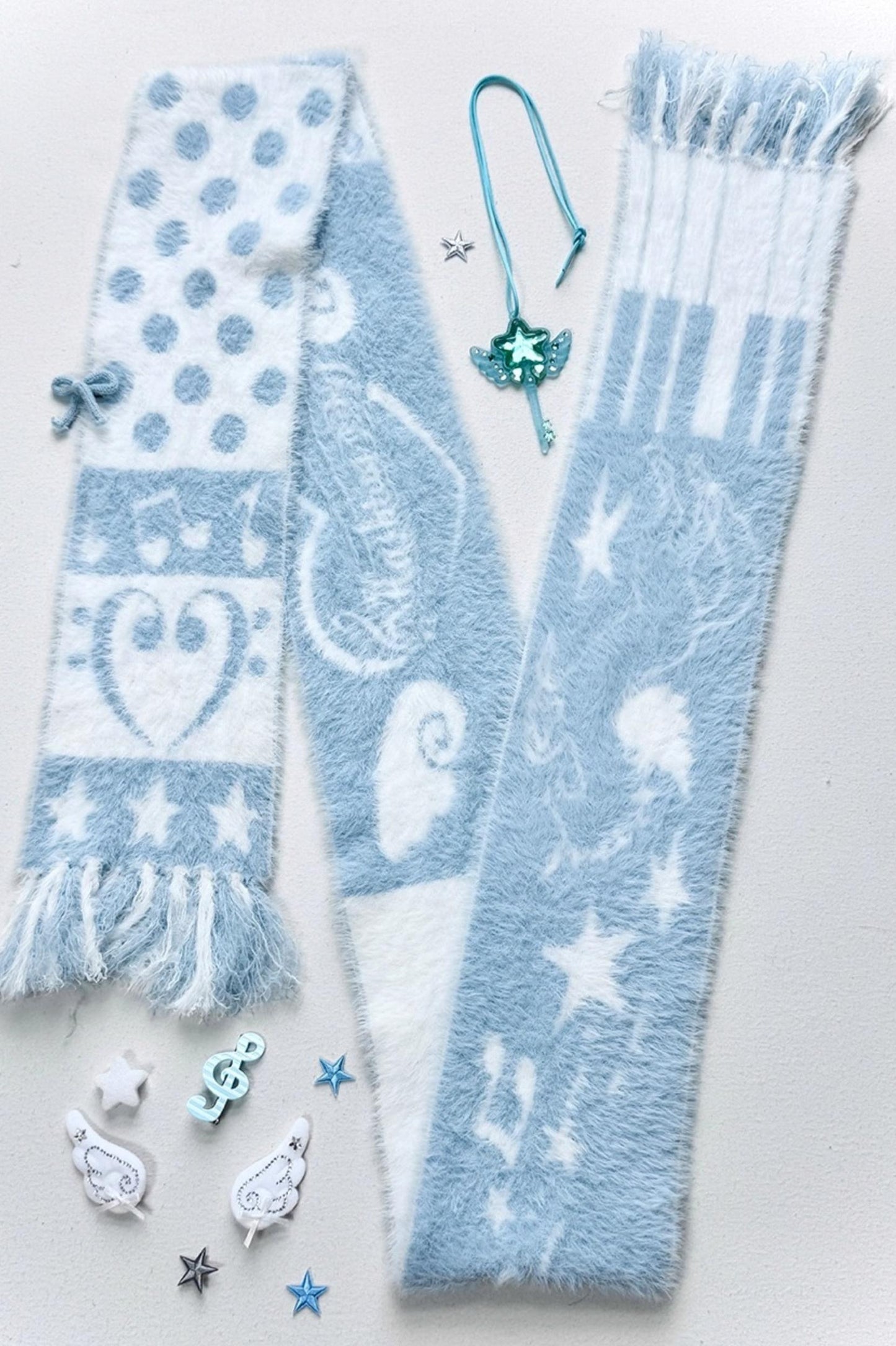 Mink Fringe Reverbial Scarf