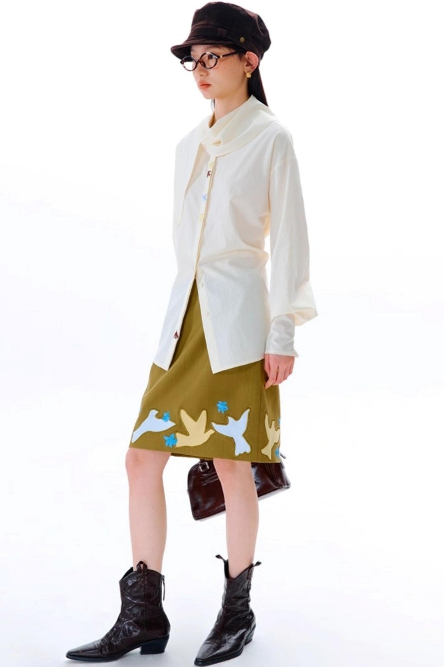 Little Bird Embroidered Shirt